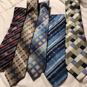 Set of 5 Men’s Ties